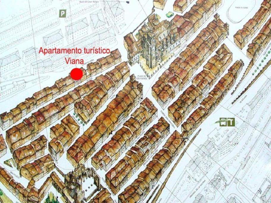 Apartamento Turistico Viana II ภายนอก รูปภาพ